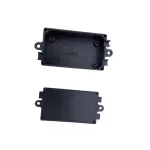 Hộp Nhựa 65x38x2xmm Màu Đen Có Tai